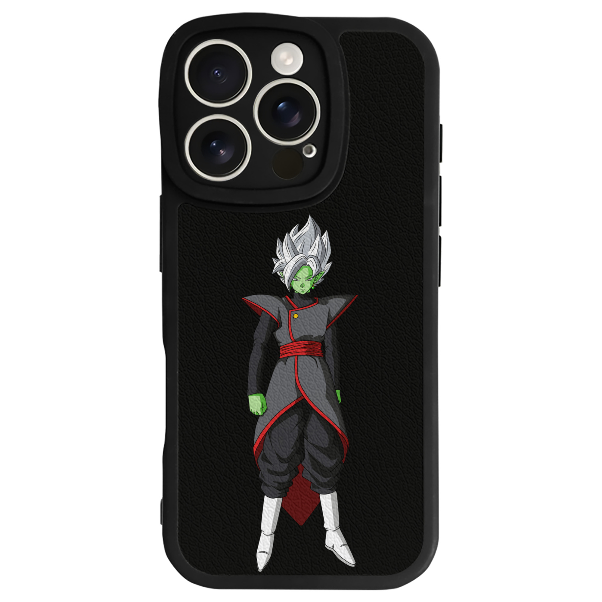 （画像用） ドラゴンボール ベジット DRAGON BALL Vegetto 【iPhone 16シリーズ対応】シリコンスマホケース（レザー調） 材質：シリコン